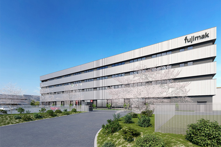 新工場の完成イメージ