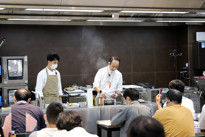 月曜シェフ塾 ソトワールプロモーション主催 フランス料理技術講習会