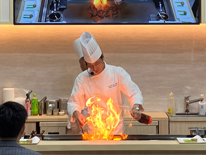 鉄板焼きグリルコーナー