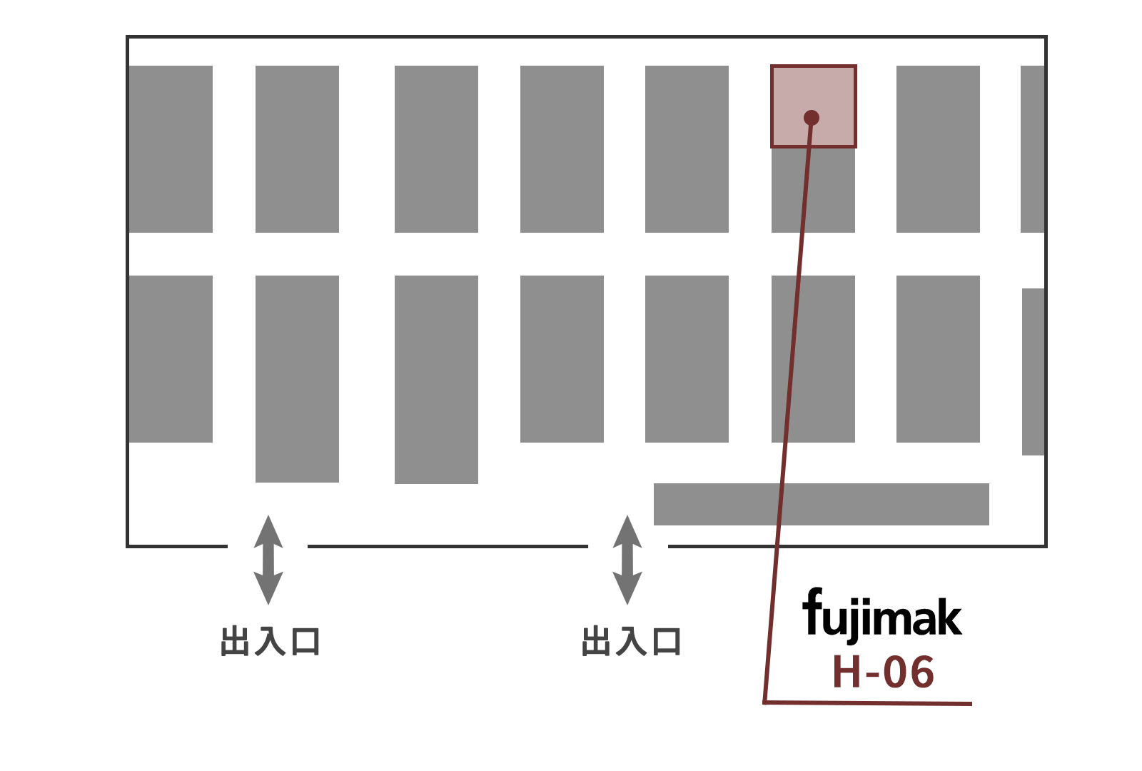 第8回 九州・沖縄宿泊外食産業展2026　会場案内図