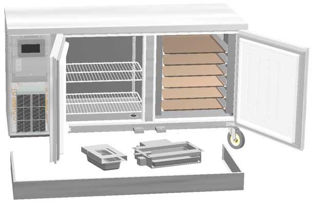 テーブル型冷凍冷蔵庫 | 冷機器 | 株式会社フジマック