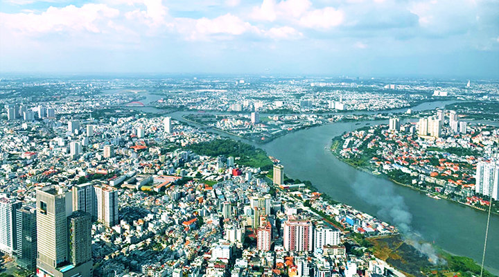 ベトナム都市情景