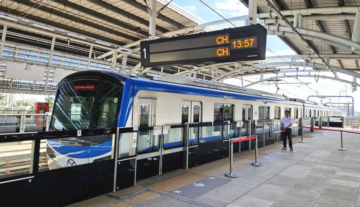 ベトナム初の都市鉄道メトロ1号線